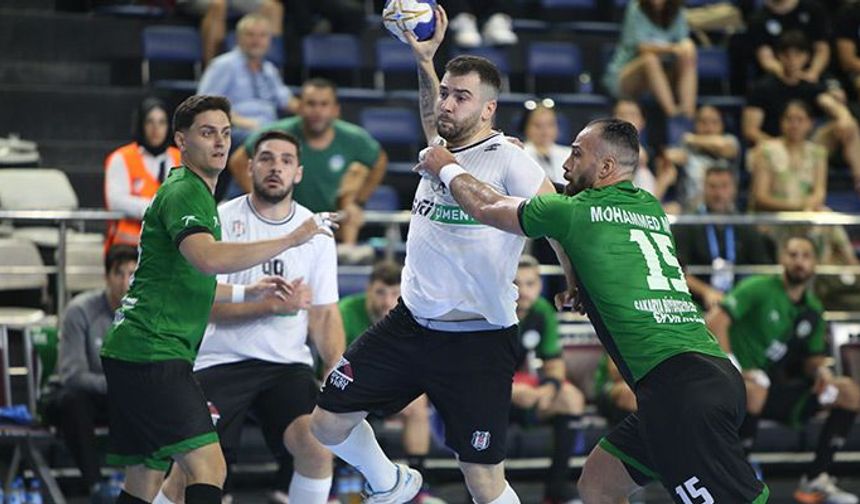Beşiktaş Hentbol parkeden galip ayrıldı