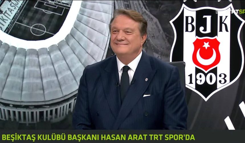 CANLI | Beşiktaş Başkanı Hasan Arat konuşuyor...