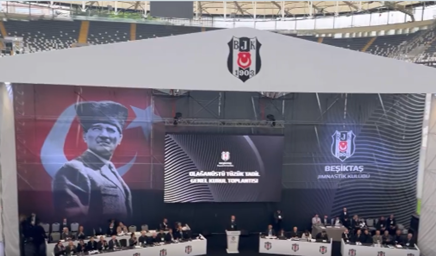 Beşiktaş Olağanüstü Tüzük Tadili Genel Kurulu'ndan notlar