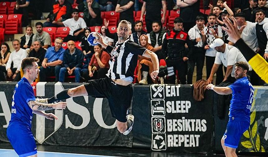 Beşiktaş, hentbol finaline önde başladı!